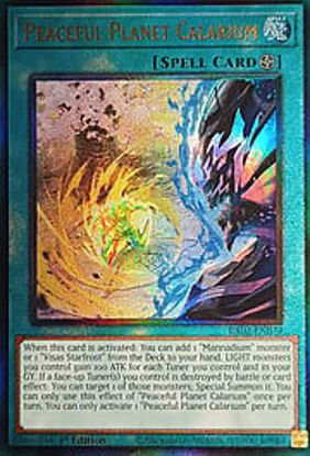 Peaceful Planet Calarium - RA02-EN074 - (V.7 - Ultimate Rare) 1st Edition