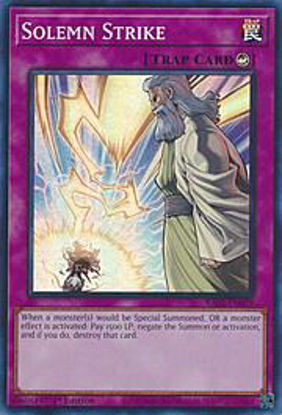 Solemn Strike - RA02-EN079 - (V.1 - Super Rare) 1st Edition