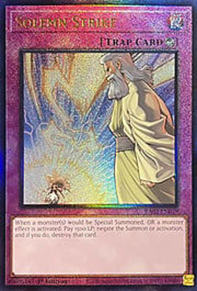 Solemn Strike - RA02-EN079 - (V.7 - Ultimate Rare) 1st Edition