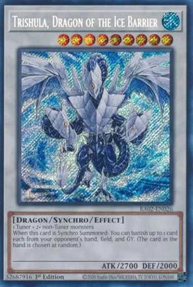 Trishula, Dragon of the Ice Barrier - RA02-EN026 - (V.3 - Secret Rare) 1st Edition