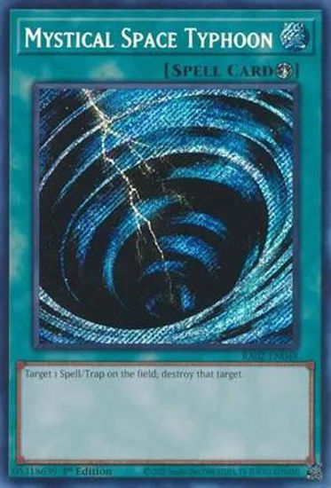 Mystical Space Typhoon - RA02-EN048 - (V.3 - Secret Rare) 1st Edition