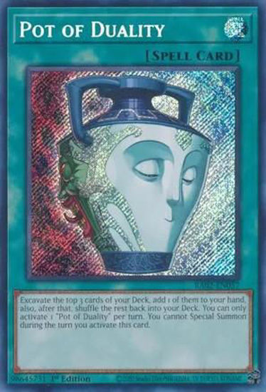 Pot of Duality - RA02-EN057 - (V.3 - Secret Rare) 1st Edition