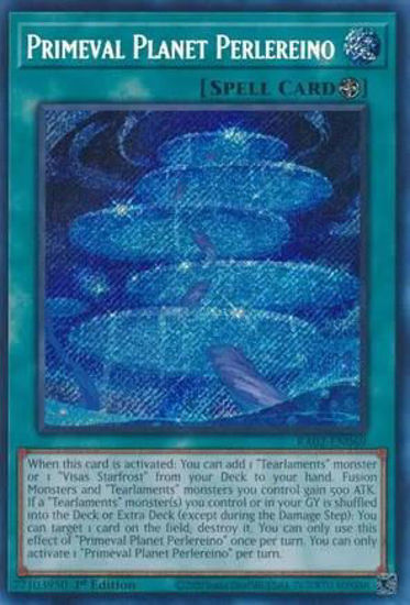 Primeval Planet Perlereino - RA02-EN069 - (V.3 - Secret Rare) 1st Edition