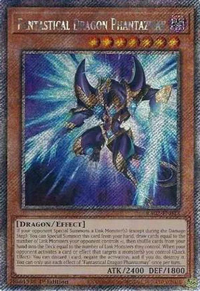 Fantastical Dragon Phantazmay - RA02-EN013 - (V.4 - Platinum Secret Rare) 1st Edition