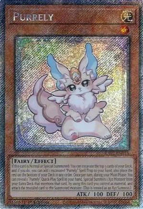 Purrely - RA02-EN018 - (V.4 - Platinum Secret Rare) 1st Edition