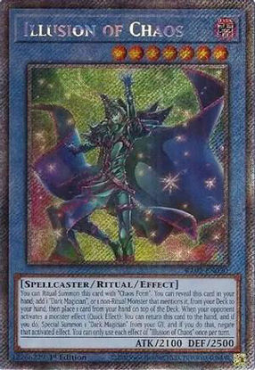 Illusion of Chaos - RA02-EN020 - (V.4 - Platinum Secret Rare) 1st Edition