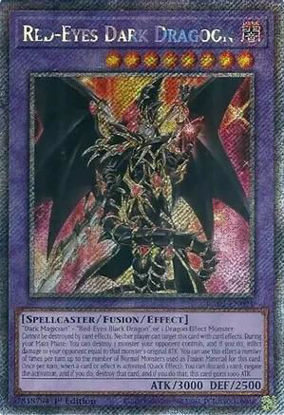 Red-Eyes Dark Dragoon - RA02-EN021 - (V.4 - Platinum Secret Rare) 1st Edition