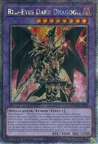 Red-Eyes Dark Dragoon - RA02-EN021 - (V.4 - Platinum Secret Rare) 1st Edition