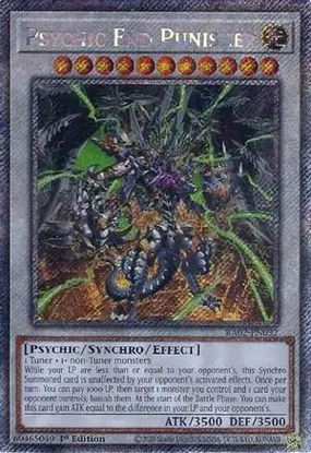 Psychic End Punisher - RA02-EN032 - (V.4 - Platinum Secret Rare) 1st Edition