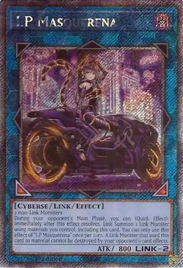 I:P Masquerena - RA02-EN042 - (V.4 - Platinum Secret Rare) 1st Edition