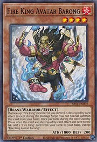 Fire King Avatar Barong - SR14-EN005 - Common Unlimited