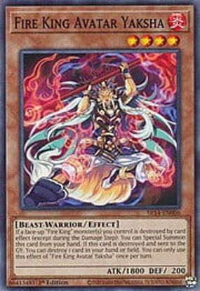 Fire King Avatar Yaksha - SR14-EN006 - Common Unlimited