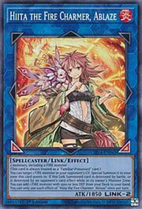 Hiita the Fire Charmer, Ablaze - SR14-EN043 - Common Unlimited