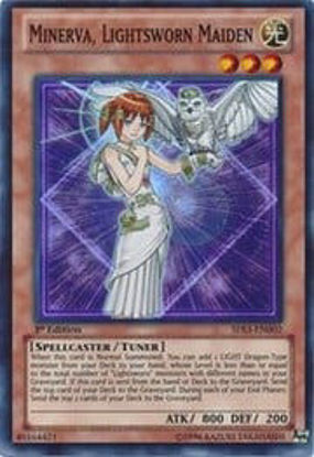 Minerva, Lightsworn Maiden - SDLI-EN002 - Super Rare Unlimited