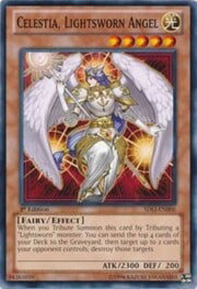 Celestia, Lightsworn Angel - SDLI-EN006 - Common Unlimited