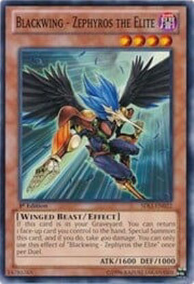 Blackwing - Zephyros the Elite - SDLI-EN022 - Common Unlimited