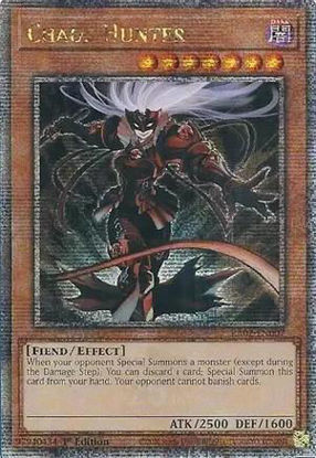 Chaos Hunter - RA02-EN007 - (V.5 - Quarter Century Secret Rare) 1st Edition