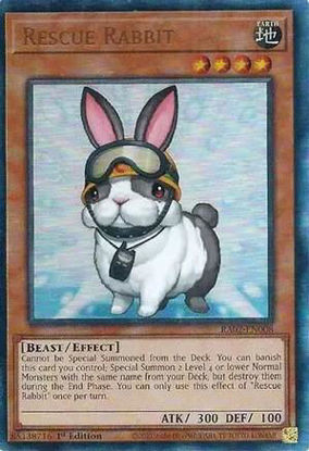 Rescue Rabbit - RA02-EN008 - (V.7 - Ultimate Rare) 1st Edition