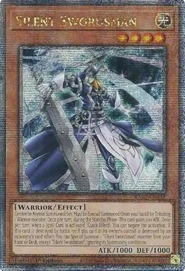 Silent Swordsman - RA02-EN011 - (V.5 - Quarter Century Secret Rare) 1st Edition