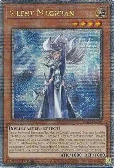 Silent Magician - RA02-EN012 - (V.5 - Quarter Century Secret Rare) 1st Edition