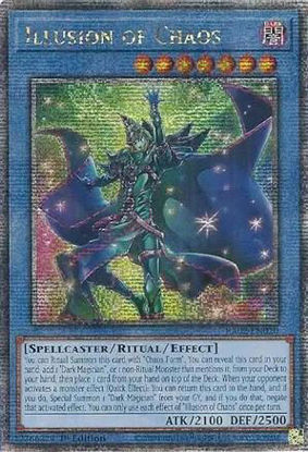 Illusion of Chaos - RA02-EN020 - (V.5 - Quarter Century Secret Rare) 1st Edition