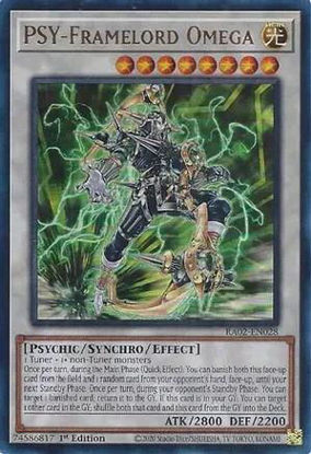 PSY-Framelord Omega - RA02-EN028 - (V.2 - Ultra Rare) 1st Edition