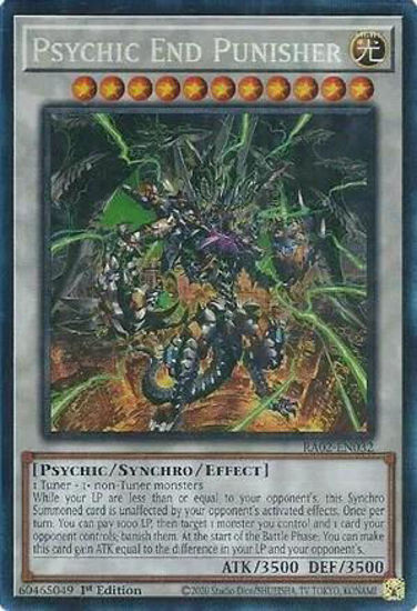 Psychic End Punisher - RA02-EN032 - (V.6 - Collector's Rare) 1st Edition