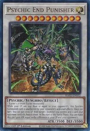 Psychic End Punisher - RA02-EN032 - (V.2 - Ultra Rare) 1st Edition