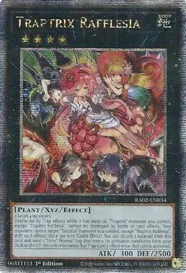 Traptrix Rafflesia - RA02-EN034 - (V.5 - Quarter Century Secret Rare) 1st Edition