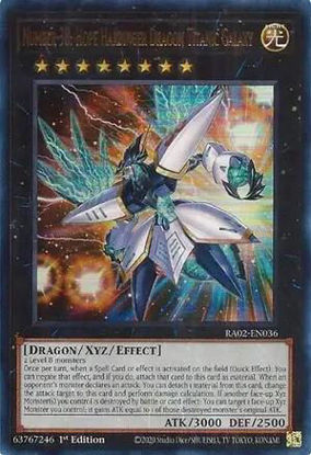 Number 38: Hope Harbinger Dragon Titanic Galaxy - RA02-EN036 - (V.2 - Ultra Rare) 1st Edition