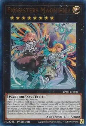 Exosisters Magnifica - RA02-EN038 - (V.2 - Ultra Rare) 1st Edition