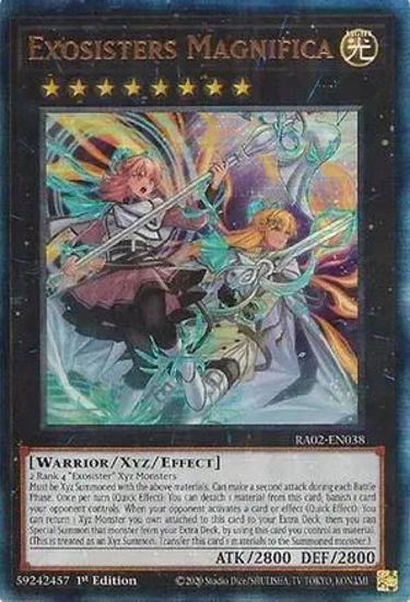 Exosisters Magnifica - RA02-EN038 - (V.7 - Ultimate Rare) 1st Edition