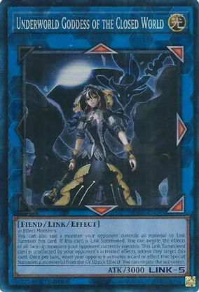 Underworld Goddess of the Closed World - RA02-EN045 - (V.6 - Collector's Rare) 1st Edition