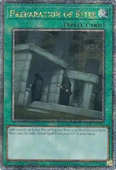 Preparation of Rites - RA02-EN056 - (V.5 - Quarter Century Secret Rare) 1st Edition