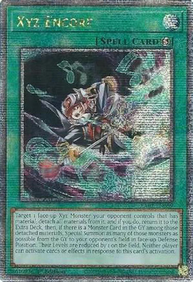 Xyz Encore - RA02-EN059 - (V.5 - Quarter Century Secret Rare) 1st Edition