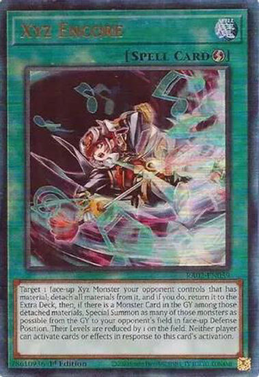 Xyz Encore - RA02-EN059 - (V.7 - Ultimate Rare) 1st Edition