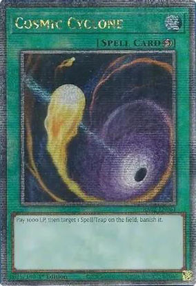 Cosmic Cyclone - RA02-EN061 - (V.5 - Quarter Century Secret Rare) 1st Edition