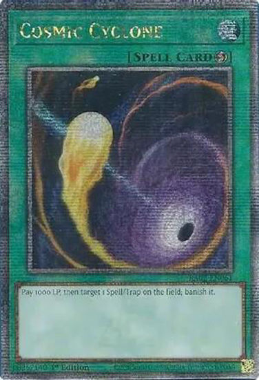 Cosmic Cyclone - RA02-EN061 - (V.5 - Quarter Century Secret Rare) 1st Edition