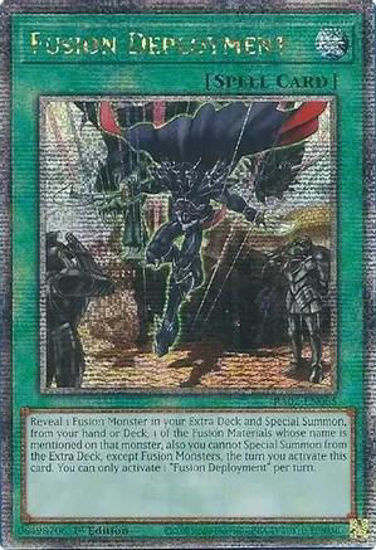 Fusion Deployment - RA02-EN065 - (V.5 - Quarter Century Secret Rare) 1st Edition