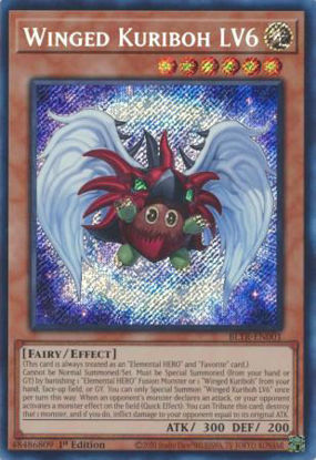 Winged Kuriboh LV6 - BLTR-EN001 - Secret Rare 1st Edition