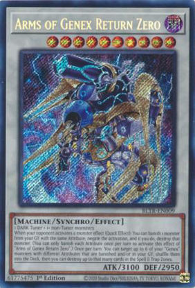 Arms of Genex Return Zero - BLTR-EN009 - Secret Rare 1st Edition