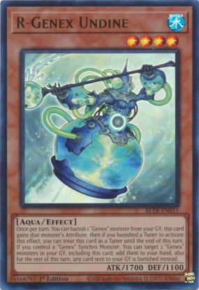 R-Genex Undine - BLTR-EN011 - Ultra Rare 1st Edition