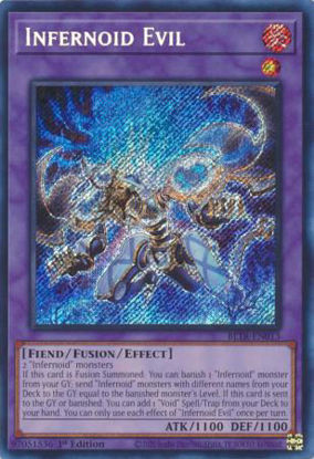 Infernoid Evil - BLTR-EN013 - Secret Rare 1st Edition