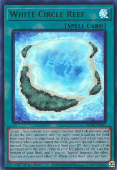 White Circle Reef - BLTR-EN035 - Ultra Rare 1st Edition