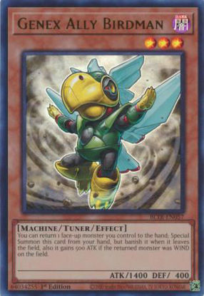 Genex Ally Birdman - BLTR-EN057 - Ultra Rare 1st Edition