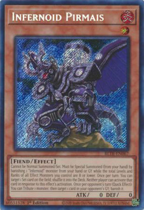 Infernoid Pirmais - BLTR-EN067 - Secret Rare 1st Edition