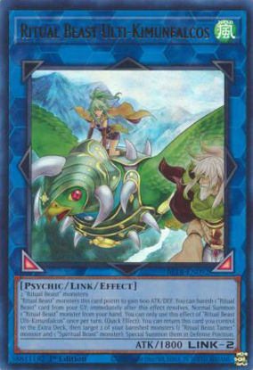 Ritual Beast Ulti-Kimunfalcos - BLTR-EN092 - Ultra Rare 1st Edition