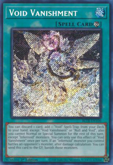 Void Vanishment - BLTR-EN100 - Secret Rare 1st Edition