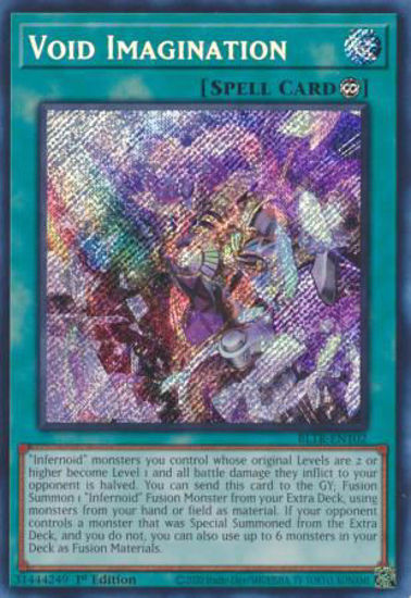 Void Imagination - BLTR-EN102 - Secret Rare 1st Edition