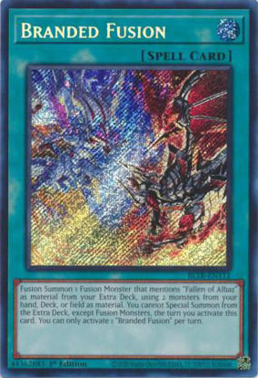 Branded Fusion - BLTR-EN111 - Secret Rare 1st Edition